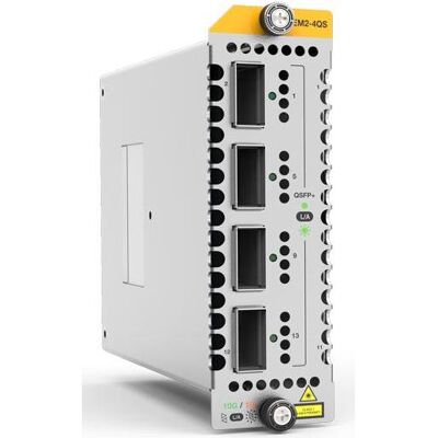 Allied Telesis 4 X 40G QSFP+ EXPANSION MODULE (4 Ports), Netzwerk Switch, Schwarz Allied Telesis 4 X 40G QSFP+ EXPANSION MODULE (4 Ports), Netzwerk Switch, Schwarz