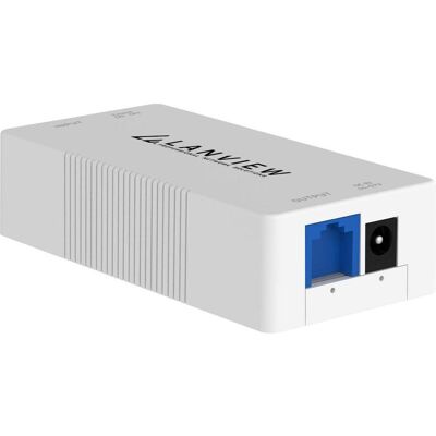 Lanview 100Mb POE Extender With, Router, Schwarz Lanview 100Mb POE Extender With, Router, Schwarz
