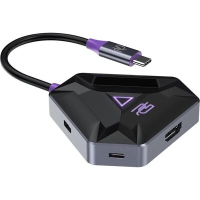Proove USB-C Hub Spectre, 5in1, Grey (USB-C, 5 Ports), Dockingstation + USB Hub, Grau Proove USB-C Hub Spectre, 5in1, Grey (USB-C, 5 Ports), Dockingstation + USB Hub, Grau