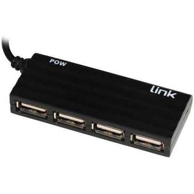 Link LKHUB204 4 Port Usb Hub (4 Ports), Dockingstation + USB Hub, Schwarz Link LKHUB204 4 Port Usb Hub (4 Ports), Dockingstation + USB Hub, Schwarz