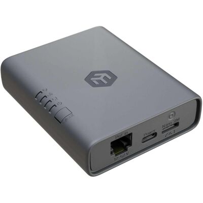 MikroTik KNOT Embedded LTE4 with RouterOS L3, Router, Grau MikroTik KNOT Embedded LTE4 with RouterOS L3, Router, Grau