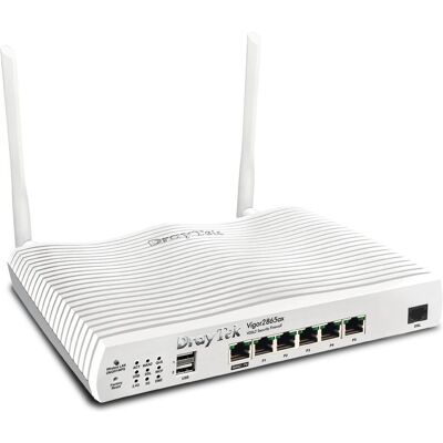 Draytek Vigor 2865ax-B WLAN-AX ModemR. ADSL2+/VDSL2, Router, Weiss Draytek Vigor 2865ax-B WLAN-AX ModemR. ADSL2+/VDSL2, Router, Weiss