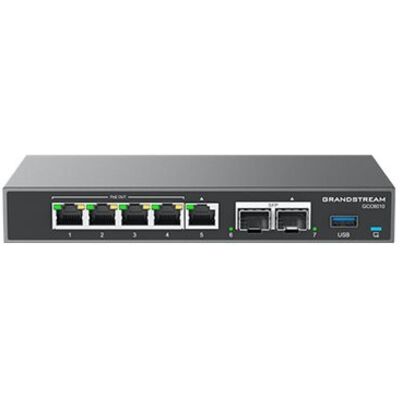 Grandstream Gateway All In One Routeur Firewall NGFW PBX, Router, Schwarz, Silber Grandstream Gateway All In One Routeur Firewall NGFW PBX, Router, Schwarz, Silber