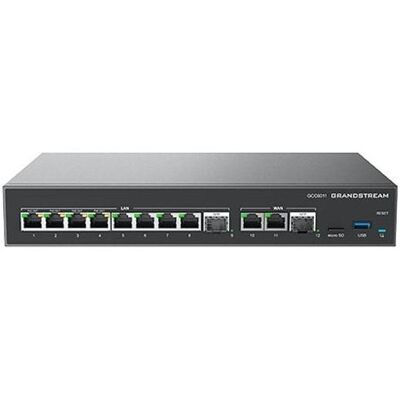 Grandstream Solution de convergence tout-en-un GCC6011 (10 Ports), Netzwerk Switch, Silber, Schwarz Grandstream Solution de convergence tout-en-un GCC6011 (10 Ports), Netzwerk Switch, Silber, Schwarz