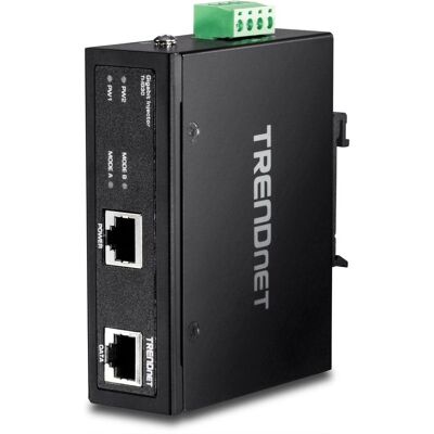 Trendnet TI-IG30 PoE+ Injector Industrial Gigabit (802.3af (PoE), 802.3at (PoE+), 30 W), PoE Injector Trendnet TI-IG30 PoE+ Injector Industrial Gigabit (802.3af (PoE), 802.3at (PoE+), 30 W), PoE Injector