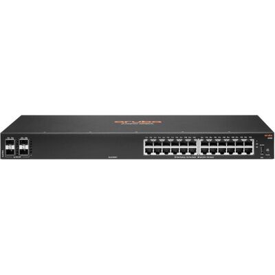 Aruba 6100 24G 4SFP+ Swch 6100 24G 4SFP+ Swch PDU (28 Ports), Netzwerk Switch, Schwarz Aruba 6100 24G 4SFP+ Swch 6100 24G 4SFP+ Swch PDU (28 Ports), Netzwerk Switch, Schwarz