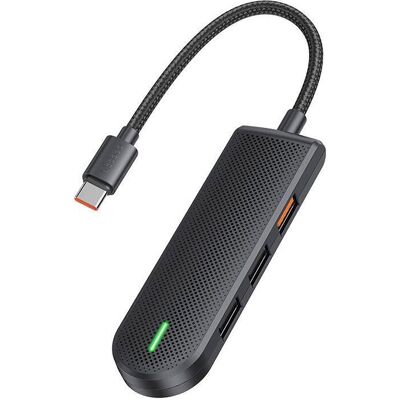 Mcdodo Hub USB-C HU-1430 5w1 (USB2.0*3,USB3.0*1,SD/TF) (USB-C, 5 Ports), Dockingstation + USB Hub Mcdodo Hub USB-C HU-1430 5w1 (USB2.0*3,USB3.0*1,SD/TF) (USB-C, 5 Ports), Dockingstation + USB Hub