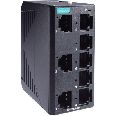 Moxa Industrial Unmanaged Qos Ether, Netzwerk Switch Moxa Industrial Unmanaged Qos Ether, Netzwerk Switch