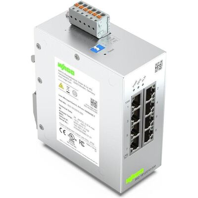 Wago 852-1812/010-000 Lean-Managed- (8 Ports), Netzwerk Switch Wago 852-1812/010-000 Lean-Managed- (8 Ports), Netzwerk Switch