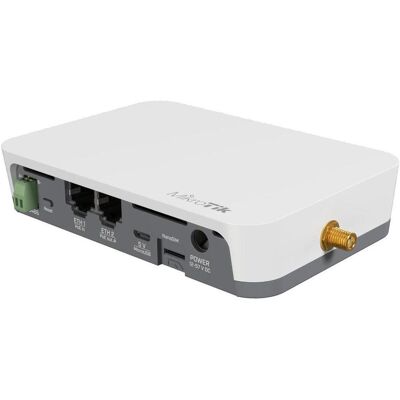 MikroTik KNOT LR9G Kit - IoT Gateway mit 650MHz CPU, 64MB RAM, 2 x 10100Mbps Ethernet po, Router MikroTik KNOT LR9G Kit - IoT Gateway mit 650MHz CPU, 64MB RAM, 2 x 10100Mbps Ethernet po, Router