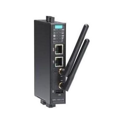 Moxa MRC-1002-LTE-US-T - Remote Connect-Gateway mit 1 LTE-Mobilfunkanschluss, 2 Ethernet-Anschlüssen, US-, Router Moxa MRC-1002-LTE-US-T - Remote Connect-Gateway mit 1 LTE-Mobilfunkanschluss, 2 Ethernet-Anschlüssen, US-, Router