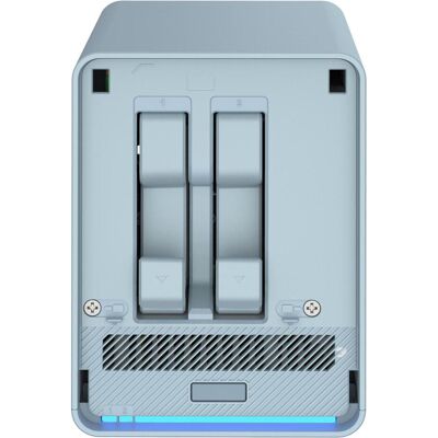 QNAP QMiro-201W, WiFi Mesh, Tri-band home, SD-WAN, router, Router, Blau QNAP QMiro-201W, WiFi Mesh, Tri-band home, SD-WAN, router, Router, Blau