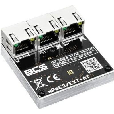 BCS POE Switch POWER BCS-xPoE3/EXT-AT, Netzwerk Switch, Schwarz BCS POE Switch POWER BCS-xPoE3/EXT-AT, Netzwerk Switch, Schwarz