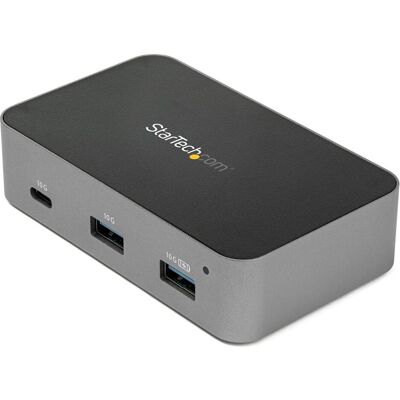 StarTech HB31C2A1CGS (USB-C, 3 Ports), Dockingstation + USB Hub, Schwarz, Grau StarTech HB31C2A1CGS (USB-C, 3 Ports), Dockingstation + USB Hub, Schwarz, Grau