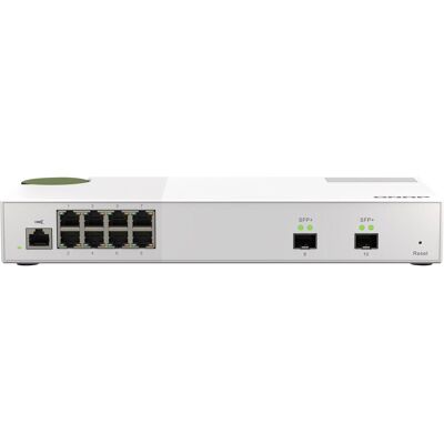 QNAP QSW-M2108-2S, 8 port, 2 port SFP+, web managed switch (8 Ports), Netzwerk Switch, Grau QNAP QSW-M2108-2S, 8 port, 2 port SFP+, web managed switch (8 Ports), Netzwerk Switch, Grau