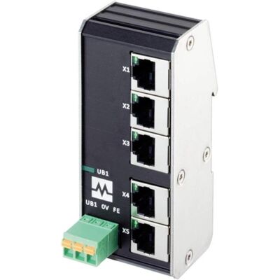 Murr Elektronik MURR Unmanaged Switch (5 Ports), Netzwerk Switch Murr Elektronik MURR Unmanaged Switch (5 Ports), Netzwerk Switch