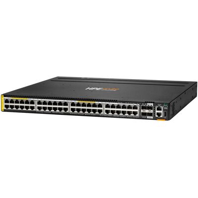 Aruba HPE ANW 6300L 48p Smart Rate 100M/1G/2.5G/5G Class6/8 2p SFP56 50G 2p SFP+ 1G/10G LRM Layer2 Sw (48 Ports), Netzwerk Switch, Schwarz Aruba HPE ANW 6300L 48p Smart Rate 100M/1G/2.5G/5G Class6/8 2p SFP56 50G 2p SFP+ 1G/10G LRM Layer2 Sw (48 Ports), Netzwerk Switch, Schwarz