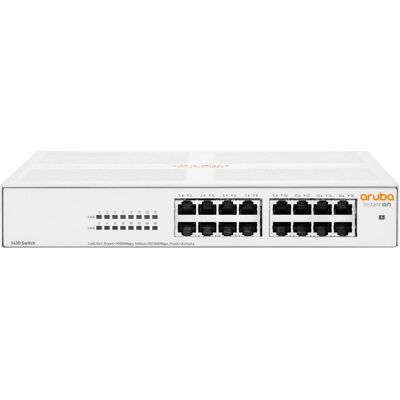 Aruba Instant On 1430 Switch R8R47A (16 Ports), Netzwerk Switch, Weiss Aruba Instant On 1430 Switch R8R47A (16 Ports), Netzwerk Switch, Weiss