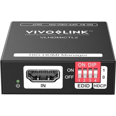 Vivolink 18G HDMI EDID Manager, Switch Box Vivolink 18G HDMI EDID Manager, Switch Box