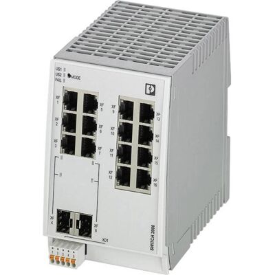 Phoenix Contact FL SWITCH 2214-2SFX Managed Ethernet Switch - Industrieller Netzwerk-Switch Phoenix Contact FL SWITCH 2214-2SFX Managed Ethernet Switch - Industrieller Netzwerk-Switch