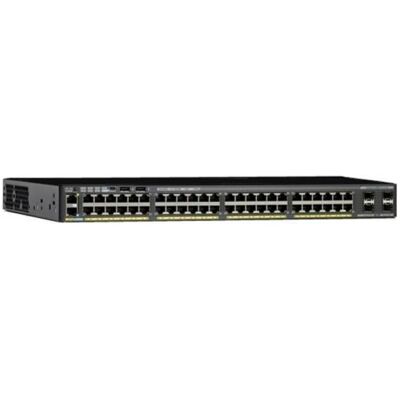 Cisco Systems ONE Catalyst 2960X-48FPS-L - Switch - managed - 48 x 10/100/1000 (PoE+) (48 Ports), Netzwerk Switch, Schwarz Cisco Systems ONE Catalyst 2960X-48FPS-L - Switch - managed - 48 x 10/100/1000 (PoE+) (48 Ports), Netzwerk Switch, Schwarz