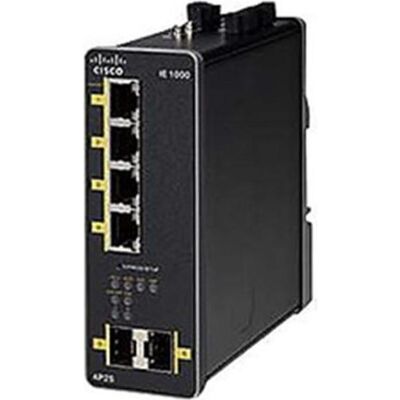 Cisco Systems IE-1000 GUI BASED L2 POE SWITC (4 Ports), Netzwerk Switch, Schwarz Cisco Systems IE-1000 GUI BASED L2 POE SWITC (4 Ports), Netzwerk Switch, Schwarz