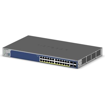 Netgear GS728TXP (24 Ports), Netzwerk Switch, Schwarz Netgear GS728TXP (24 Ports), Netzwerk Switch, Schwarz