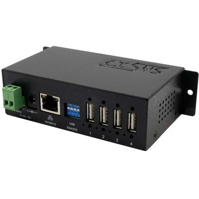 EXSYS EX-6003 4-Port Gigabit Netzwerk USB Hub, Druckerserver EXSYS EX-6003 4-Port Gigabit Netzwerk USB Hub, Druckerserver