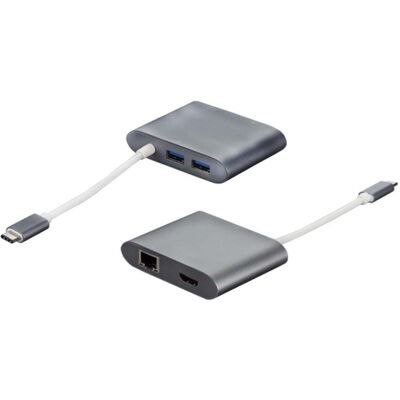 E+P CC366 USB-C Hub (USB-C), Dockingstation + USB Hub E+P CC366 USB-C Hub (USB-C), Dockingstation + USB Hub
