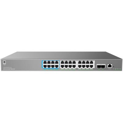 Grandstream GWN7803PH PRO? Enterprise Layer 2++ Managed Switch? 24Ã Gigabit RJ45 (PoE/PoE+) + 2Ã (24 Ports), Netzwerk Switch, Schwarz Grandstream GWN7803PH PRO? Enterprise Layer 2++ Managed Switch? 24Ã Gigabit RJ45 (PoE/PoE+) + 2Ã (24 Ports), Netzwerk Switch, Schwarz