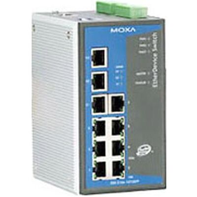 Moxa EtherDevice Switch EDS-510A-3GT - Switch (10 Ports), Netzwerk Switch, Grau Moxa EtherDevice Switch EDS-510A-3GT - Switch (10 Ports), Netzwerk Switch, Grau
