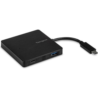 Targus USB-C zu 3xUSB-A & 1xUSB-C aktiv (USB-C, 4 Ports), Dockingstation + USB Hub, Schwarz Targus USB-C zu 3xUSB-A & 1xUSB-C aktiv (USB-C, 4 Ports), Dockingstation + USB Hub, Schwarz