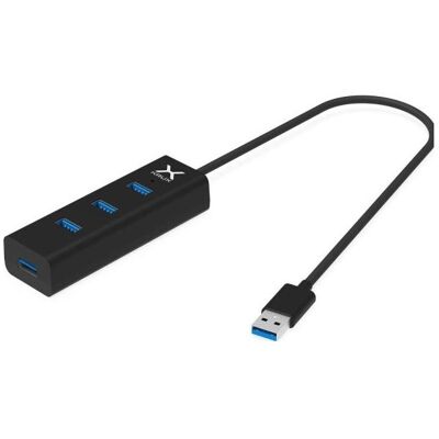 Krux HUB USB 4x USB-A 3.0 (KRX0050) (USB-A, 4 Ports), Dockingstation + USB Hub Krux HUB USB 4x USB-A 3.0 (KRX0050) (USB-A, 4 Ports), Dockingstation + USB Hub