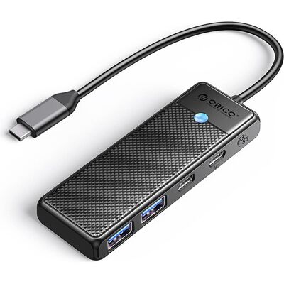Orico Converter Hub USB-C PAPW2AC-C3 docking station 2x USB-A 3.0 + 2x USB-C 3.0 - black (USB-C, 4 Ports), Dockingstation + USB Hub, Schwarz Orico Converter Hub USB-C PAPW2AC-C3 docking station 2x USB-A 3.0 + 2x USB-C 3.0 - black (USB-C, 4 Ports), Dockingstation + USB Hub, Schwarz