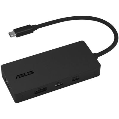 Asus DOCKING DC110 4 IN 1 USB-C (USB-C, 4 Ports), Dockingstation + USB Hub, Schwarz Asus DOCKING DC110 4 IN 1 USB-C (USB-C, 4 Ports), Dockingstation + USB Hub, Schwarz