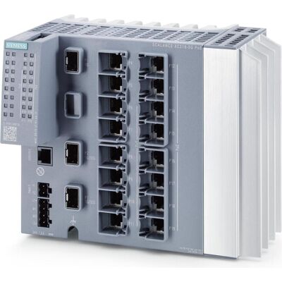 Siemens SIEM 6GK5216-3RS00-2AC2 SCALANCE XC216-3G PoE managebar er Layer 2 IE - Switch - Power... (14 Ports), Netzwerk Switch, Schwarz Siemens SIEM 6GK5216-3RS00-2AC2 SCALANCE XC216-3G PoE managebar er Layer 2 IE - Switch - Power... (14 Ports), Netzwerk Switch, Schwarz