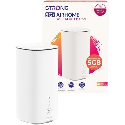 Strong BE 3600 5G Router, Router, Weiss Strong BE 3600 5G Router, Router, Weiss