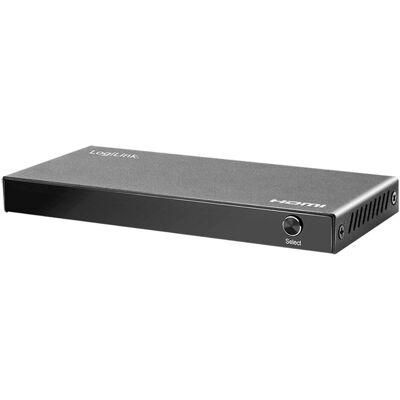 LogiLink HDMI-Switch, 4x1-Port, 4K/60 Hz, HDCP, HDR, CEC, RC, Switch Box LogiLink HDMI-Switch, 4x1-Port, 4K/60 Hz, HDCP, HDR, CEC, RC, Switch Box