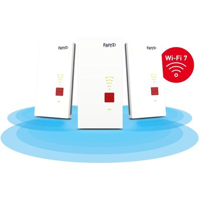 FRITZ! Mesh Set 2700 3-Pack international, Router, Weiss FRITZ! Mesh Set 2700 3-Pack international, Router, Weiss