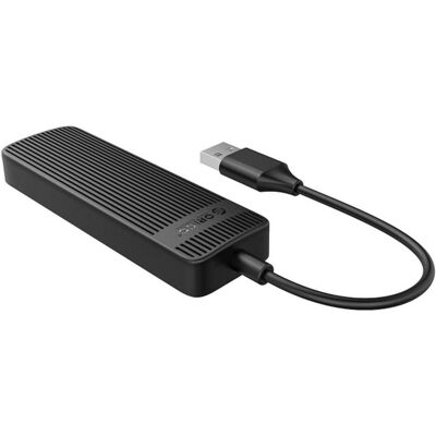 Orico USB2.0 Hub schwarz (4 Ports), Dockingstation + USB Hub, Schwarz Orico USB2.0 Hub schwarz (4 Ports), Dockingstation + USB Hub, Schwarz
