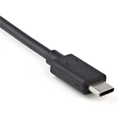 StarTech .com USB-C Multiport Adapter (USB-C, 2 Ports), Dockingstation + USB Hub, Silber, Schwarz StarTech .com USB-C Multiport Adapter (USB-C, 2 Ports), Dockingstation + USB Hub, Silber, Schwarz