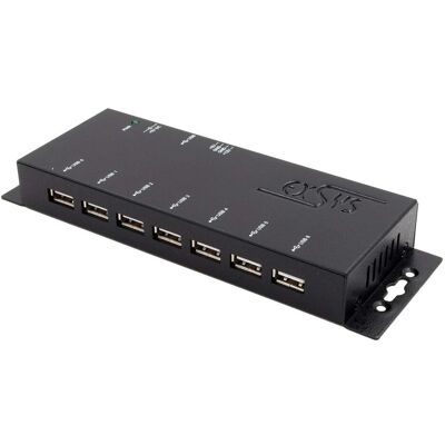 EXSYS - USB 2.0 HUB 7-Port - USB-B - USB-A - USB-Hub EXSYS - USB 2.0 HUB 7-Port - USB-B - USB-A - USB-Hub