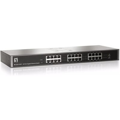 LevelOne GSW-2457: 24Port Switch, 1Gbps (24 Ports), Netzwerk Switch, Schwarz LevelOne GSW-2457: 24Port Switch, 1Gbps (24 Ports), Netzwerk Switch, Schwarz
