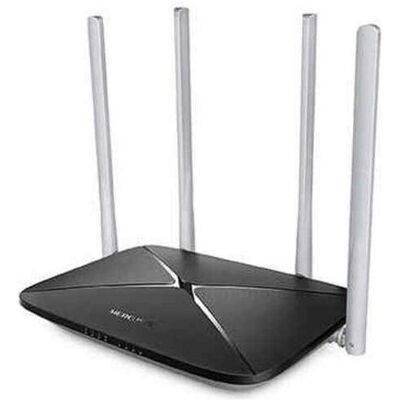 Mercusys AC12 WLAN-Router Schnelles Ethernet Dual-Band (/5 GHz), Router, Schwarz Mercusys AC12 WLAN-Router Schnelles Ethernet Dual-Band (/5 GHz), Router, Schwarz