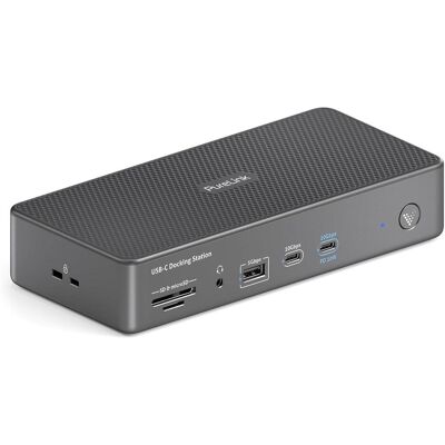 Purelink VL-D230DL (USB-C, 17 Ports), Dockingstation + USB Hub, Grau Purelink VL-D230DL (USB-C, 17 Ports), Dockingstation + USB Hub, Grau