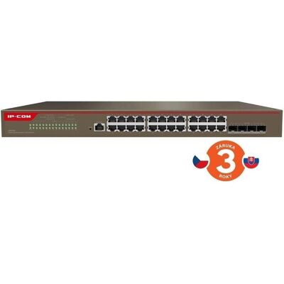 IPC IP-COM Networks G5328X Netzwerk-Switch Managed L3 Gigabit Ethernet (10/100/1000) 1U Braun (24 Ports), Netzwerk Switch, Braun IPC IP-COM Networks G5328X Netzwerk-Switch Managed L3 Gigabit Ethernet (10/100/1000) 1U Braun (24 Ports), Netzwerk Switch, Braun