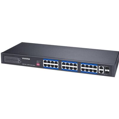 Vivotek AW-FGT-260P-370 Switch unman. 26-Port, PoE (26 Ports), Netzwerk Switch, Schwarz Vivotek AW-FGT-260P-370 Switch unman. 26-Port, PoE (26 Ports), Netzwerk Switch, Schwarz
