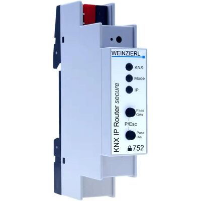 Weinzierl KNX IP Router 752 secure KNX, Router Weinzierl KNX IP Router 752 secure KNX, Router