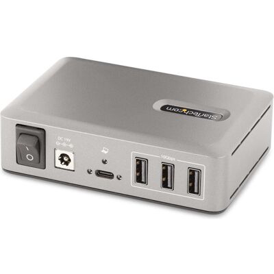 StarTech 10G8A2CS-USB-C-HUB (USB-C, 10 Ports), Dockingstation + USB Hub, Grau StarTech 10G8A2CS-USB-C-HUB (USB-C, 10 Ports), Dockingstation + USB Hub, Grau