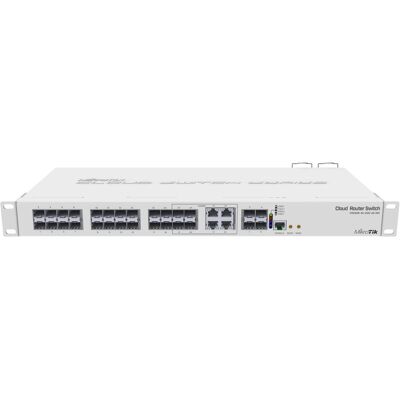 MikroTik CRS328-4C-20S-4S+RM (28 Ports), Netzwerk Switch, Weiss MikroTik CRS328-4C-20S-4S+RM (28 Ports), Netzwerk Switch, Weiss